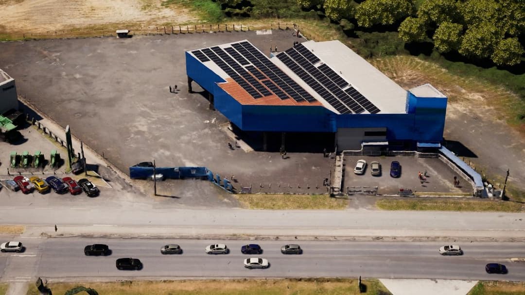 PROJETO 3D REALISTA – MERCADO LIVRE COM ENERGIA SOLAR