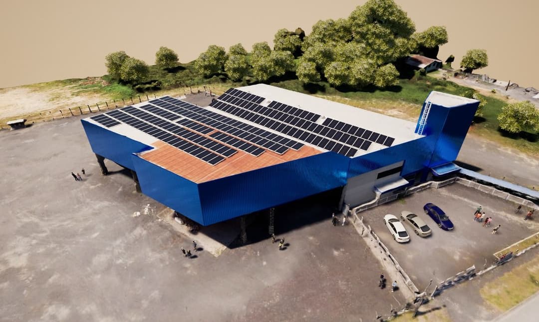 PROJETO 3D REALISTA – MERCADO LIVRE COM ENERGIA SOLAR