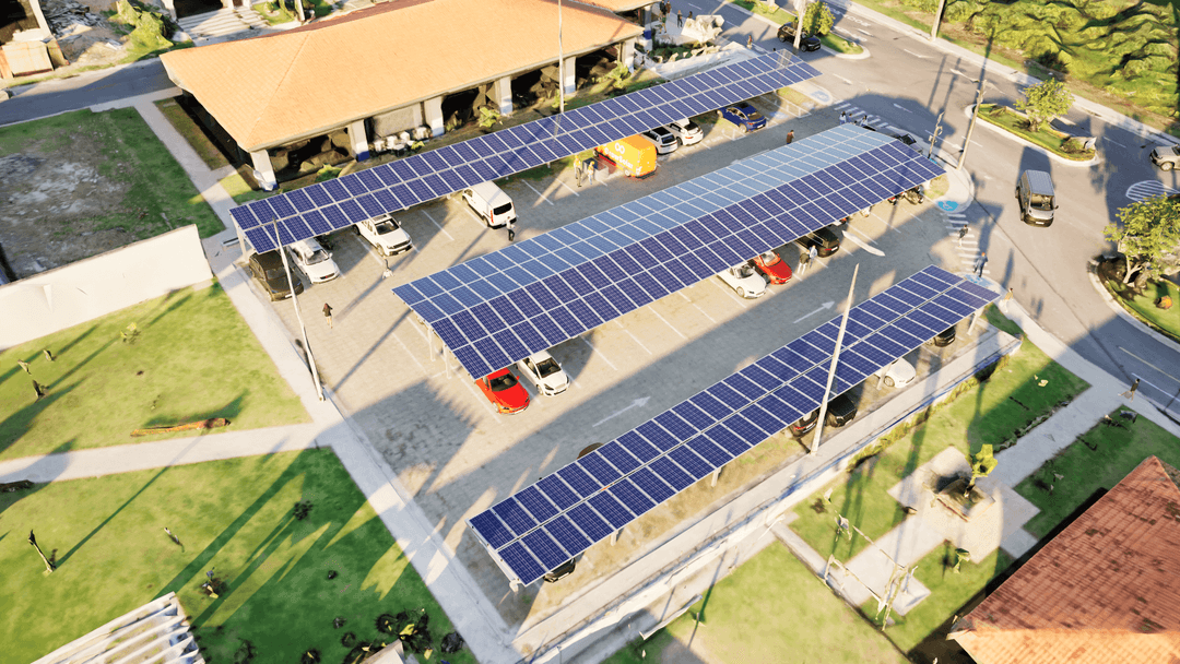 PROJETO 3D REALISTA – CARPORT EM CONDOMÍNIO