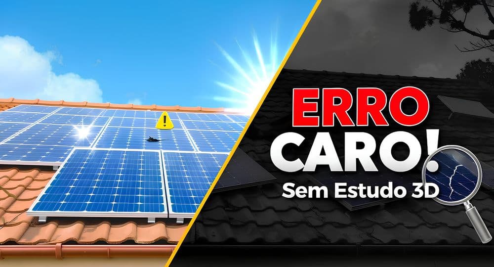 Imagem do post Por Que Instalar Energia Solar Sem Estudo 3D do Telhado Pode Ser Um Erro Caro